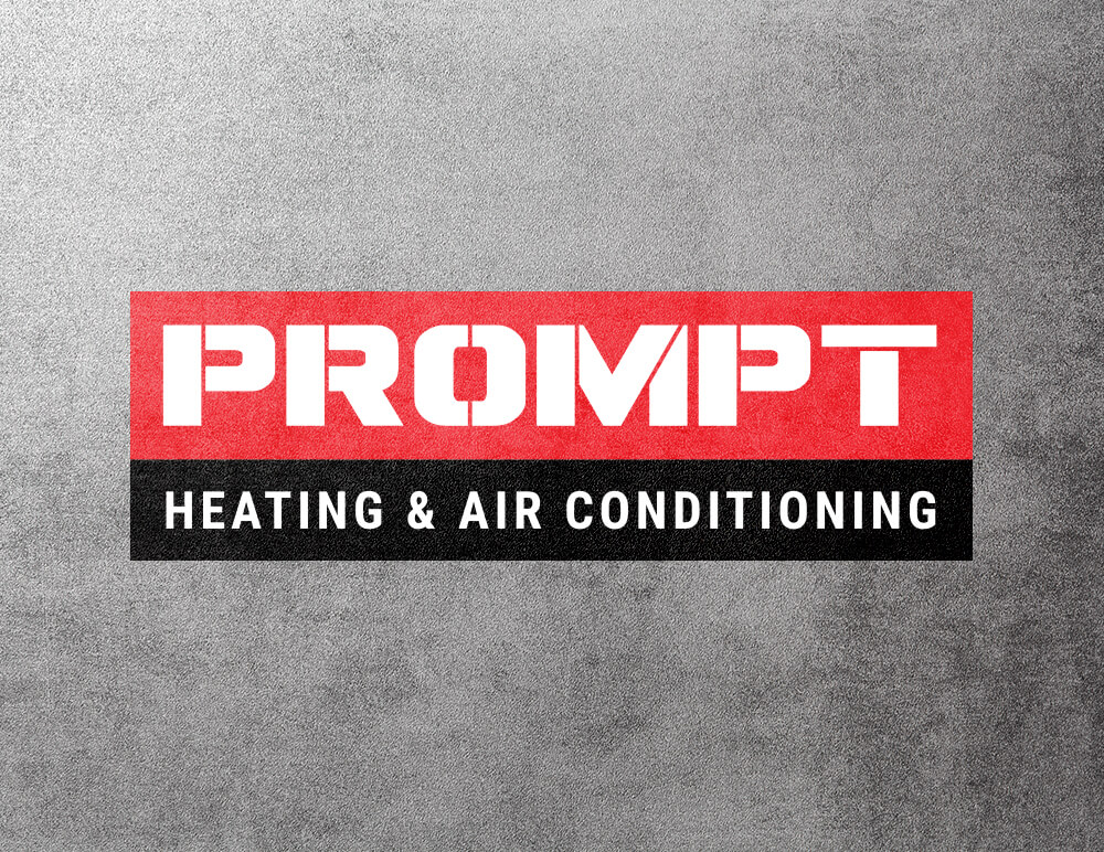 Prompt Heating & Cooling Logo